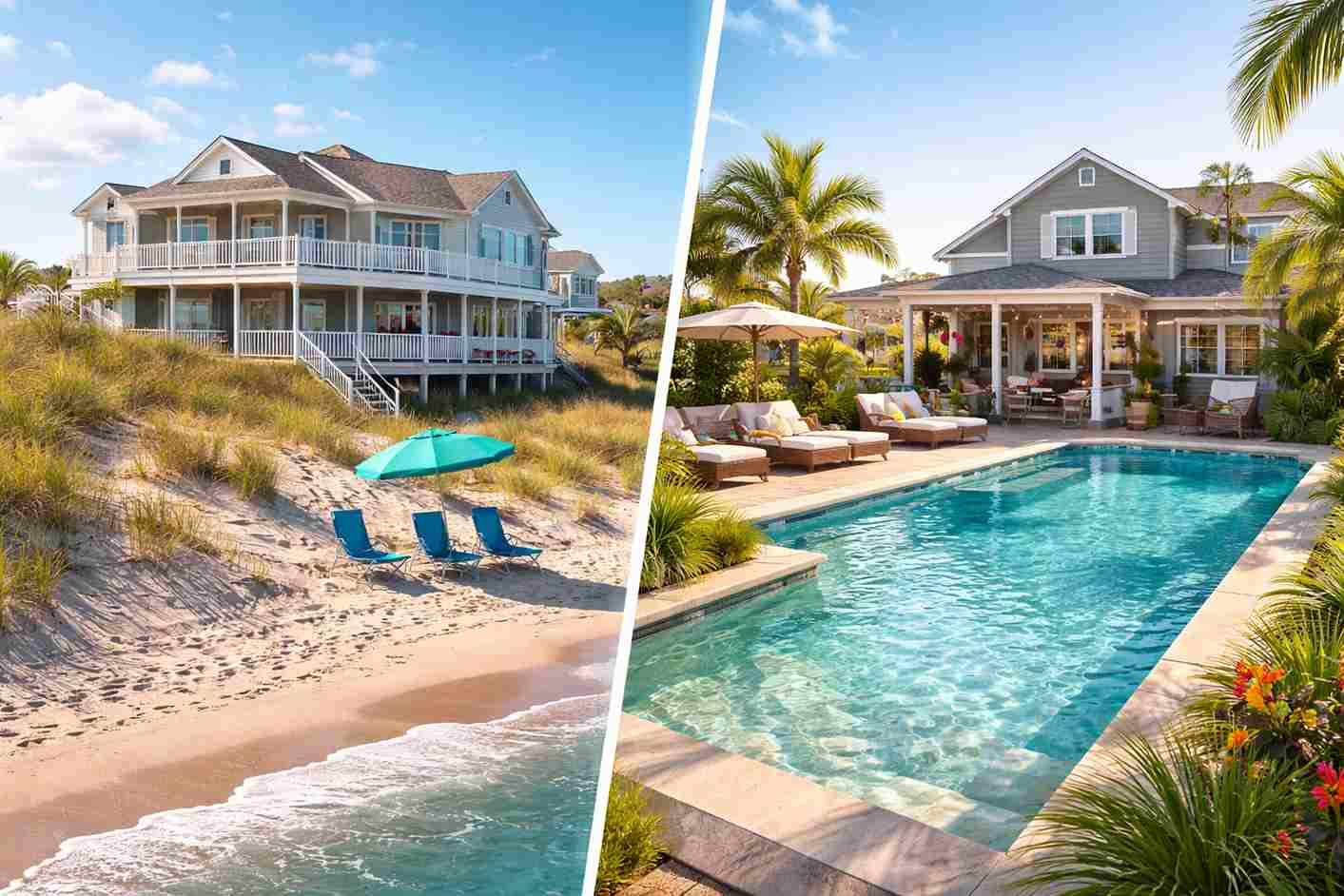 Beachfront vs Poolside Short-Term Rentals in Virginia Beach